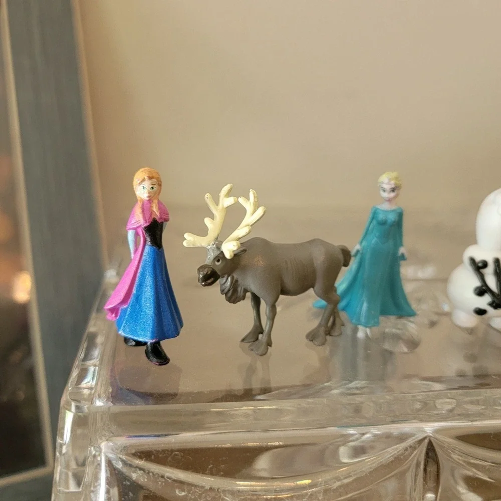 Disney frozen‎ mini figures cake cupcake toppers